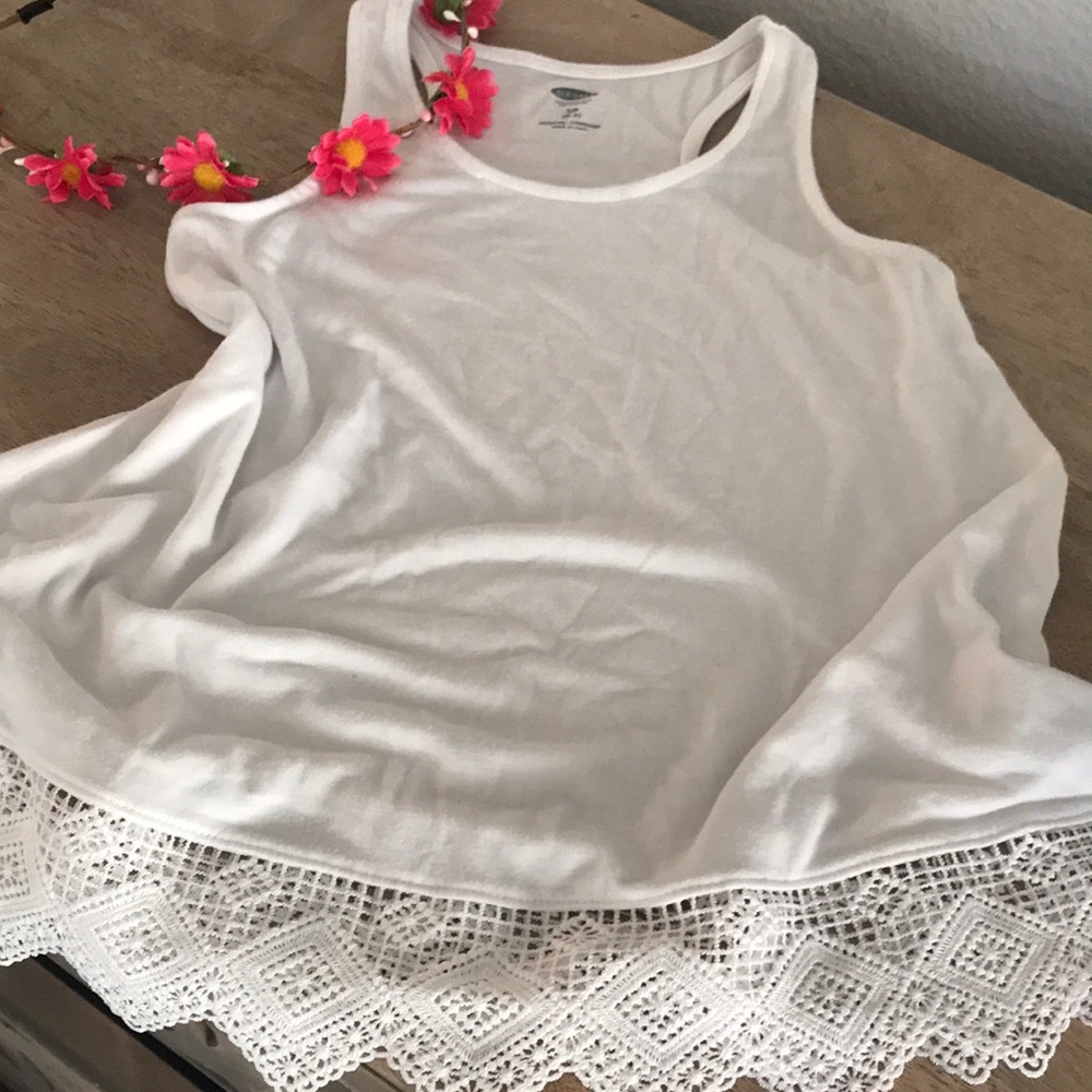 Racerback crochet Tank